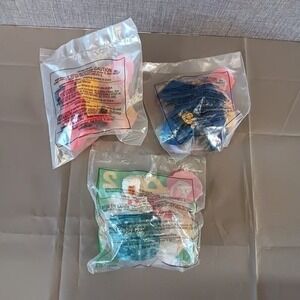VTG 1996 McDonald's‎ Happy Meal X-Men Lot - Wolverine Storm Jubilee Sealed 90s